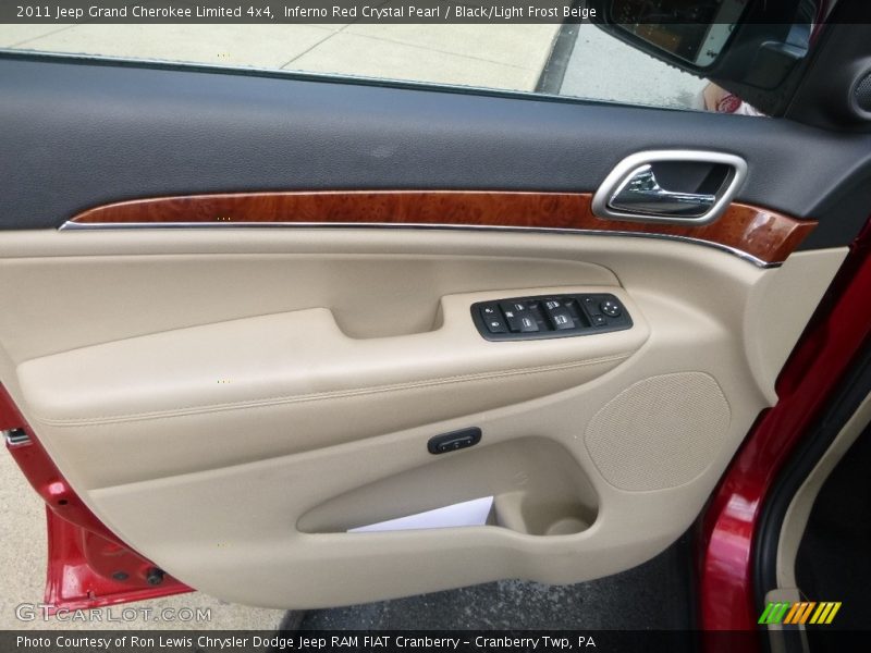 Inferno Red Crystal Pearl / Black/Light Frost Beige 2011 Jeep Grand Cherokee Limited 4x4