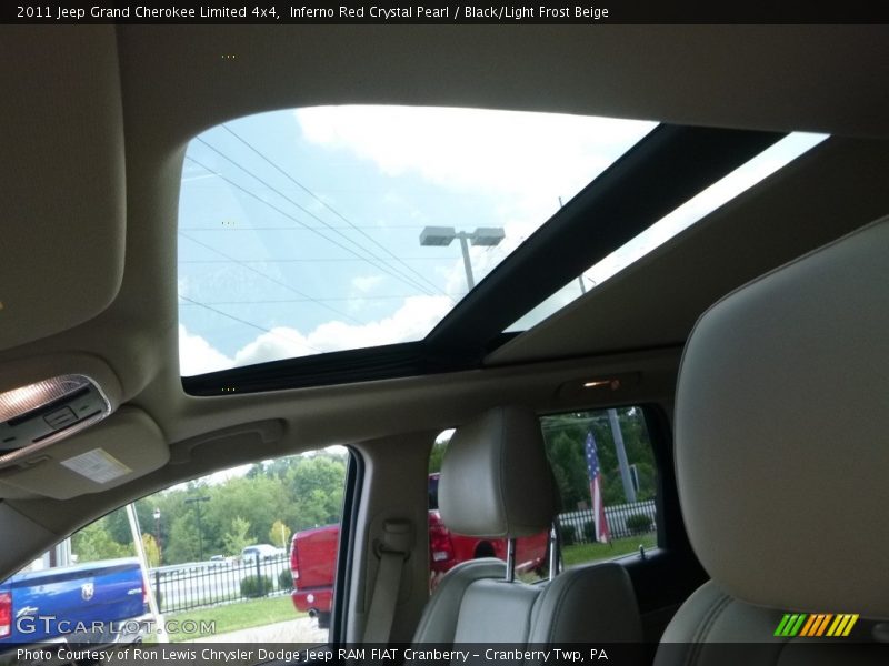 Inferno Red Crystal Pearl / Black/Light Frost Beige 2011 Jeep Grand Cherokee Limited 4x4