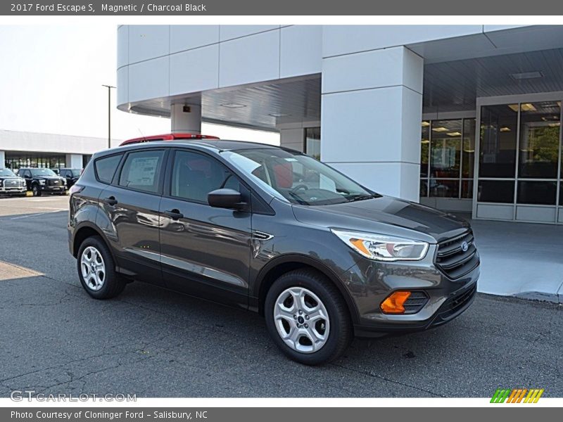 Magnetic / Charcoal Black 2017 Ford Escape S