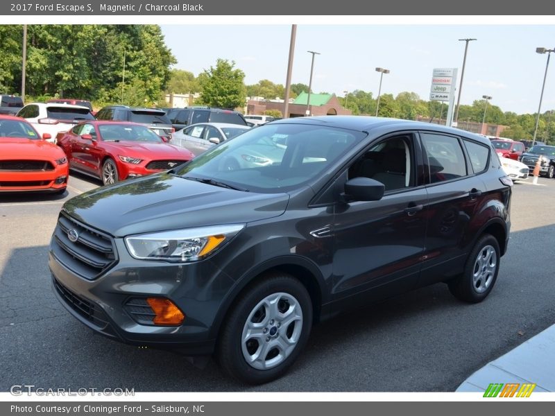 Magnetic / Charcoal Black 2017 Ford Escape S