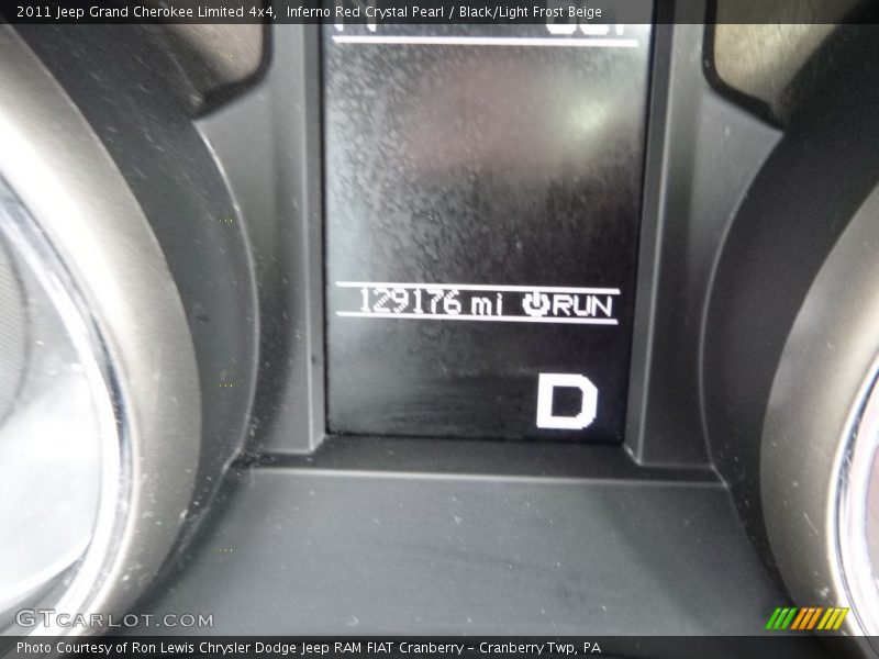 Inferno Red Crystal Pearl / Black/Light Frost Beige 2011 Jeep Grand Cherokee Limited 4x4