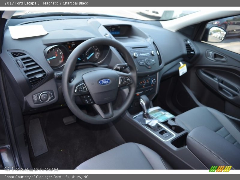Magnetic / Charcoal Black 2017 Ford Escape S