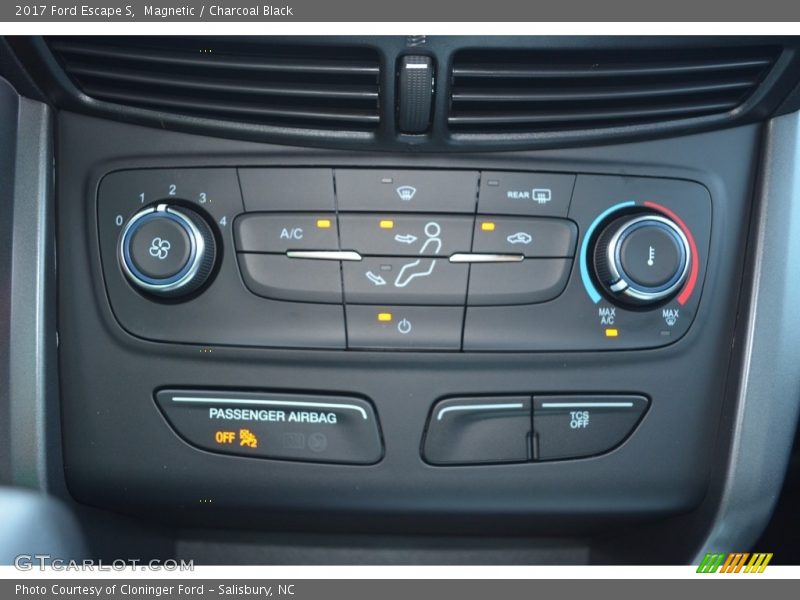 Magnetic / Charcoal Black 2017 Ford Escape S
