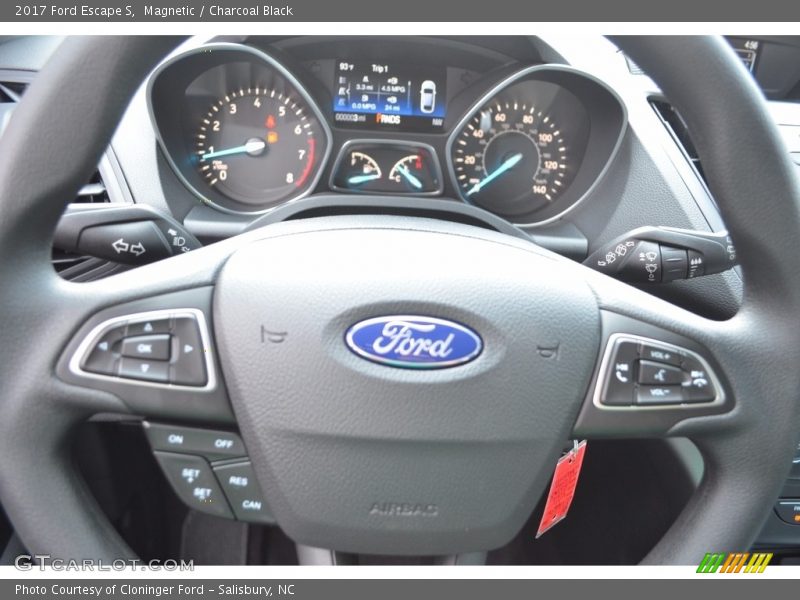 Magnetic / Charcoal Black 2017 Ford Escape S