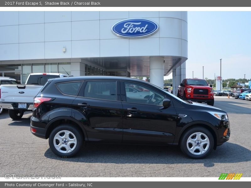 Shadow Black / Charcoal Black 2017 Ford Escape S
