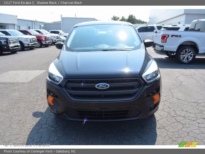Shadow Black / Charcoal Black 2017 Ford Escape S