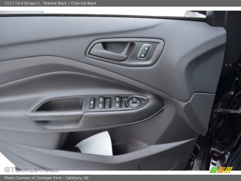 Shadow Black / Charcoal Black 2017 Ford Escape S