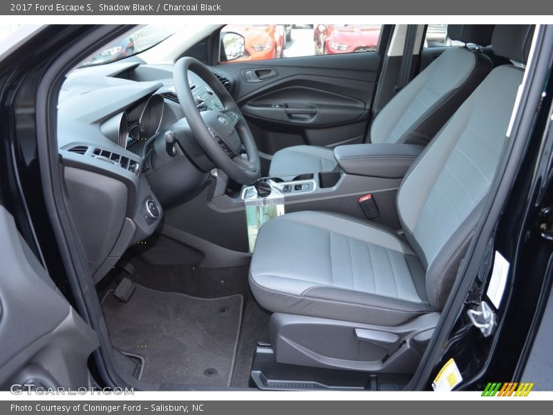 Shadow Black / Charcoal Black 2017 Ford Escape S