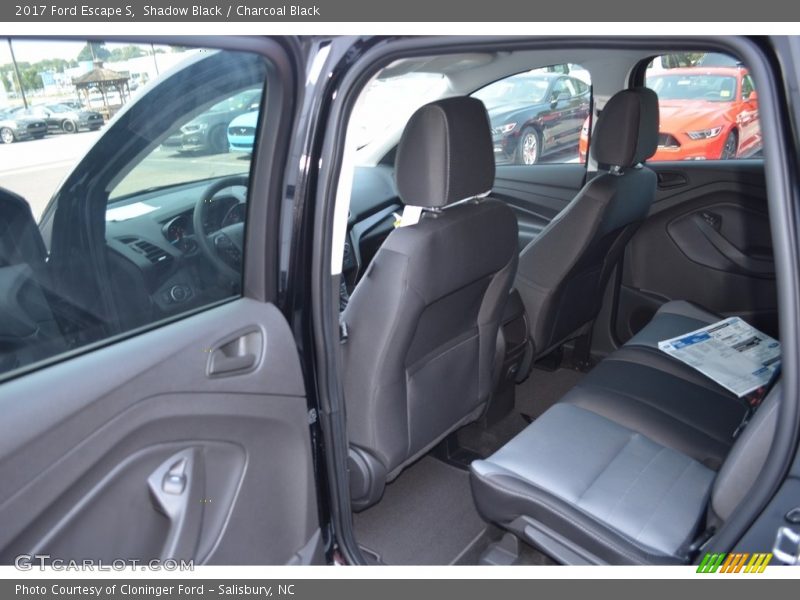 Shadow Black / Charcoal Black 2017 Ford Escape S