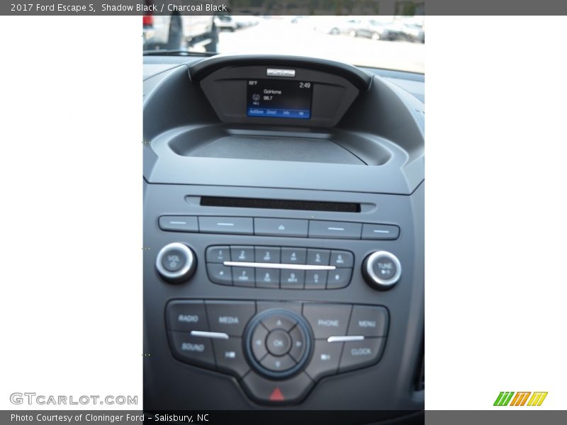 Shadow Black / Charcoal Black 2017 Ford Escape S