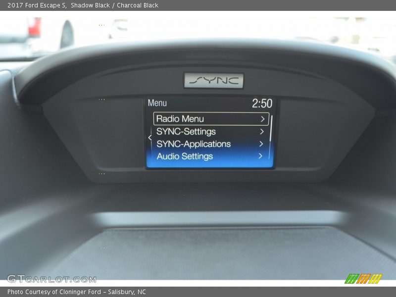Shadow Black / Charcoal Black 2017 Ford Escape S
