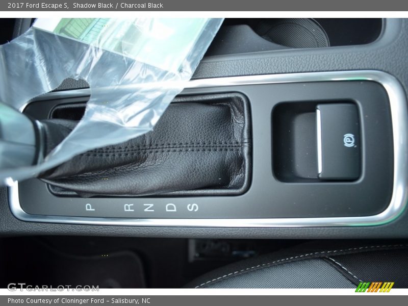 Shadow Black / Charcoal Black 2017 Ford Escape S