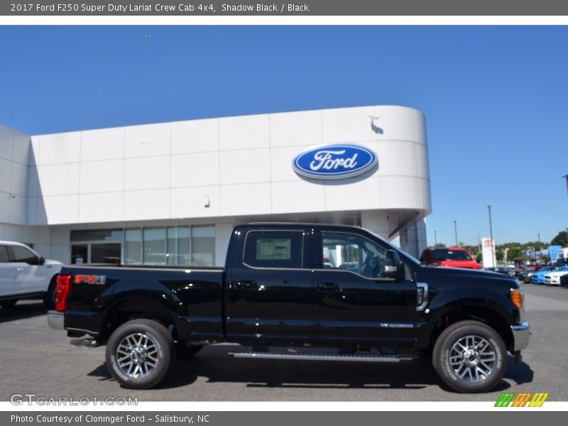 Shadow Black / Black 2017 Ford F250 Super Duty Lariat Crew Cab 4x4