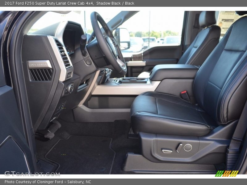 Shadow Black / Black 2017 Ford F250 Super Duty Lariat Crew Cab 4x4