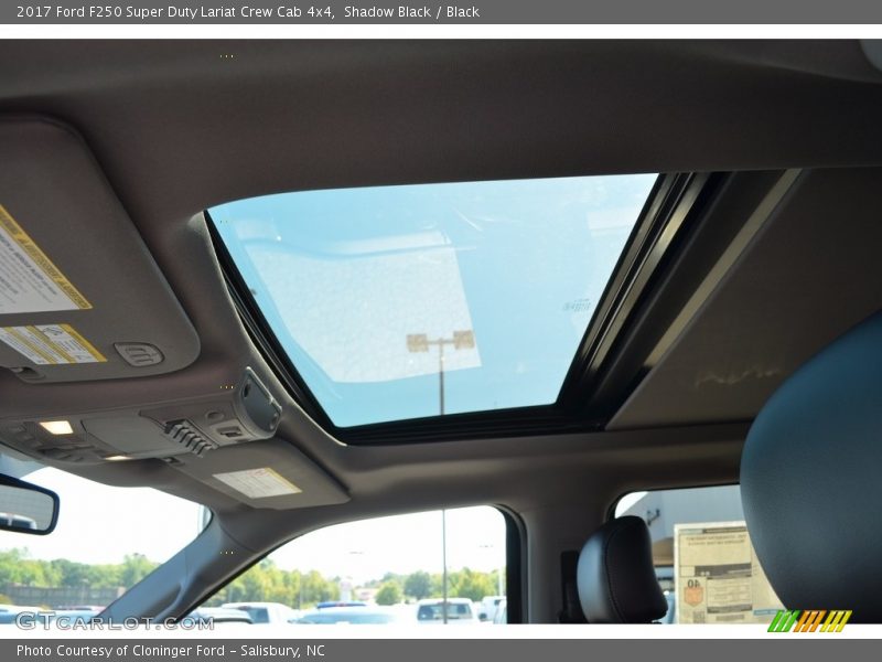 Shadow Black / Black 2017 Ford F250 Super Duty Lariat Crew Cab 4x4
