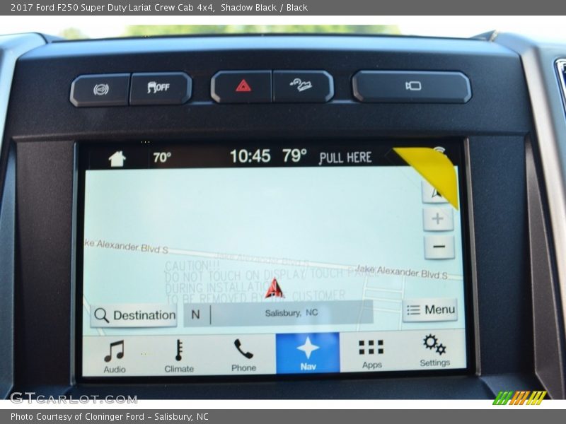 Shadow Black / Black 2017 Ford F250 Super Duty Lariat Crew Cab 4x4