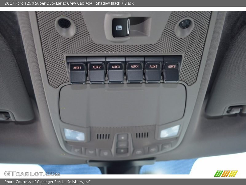 Shadow Black / Black 2017 Ford F250 Super Duty Lariat Crew Cab 4x4