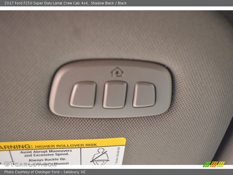 Shadow Black / Black 2017 Ford F250 Super Duty Lariat Crew Cab 4x4