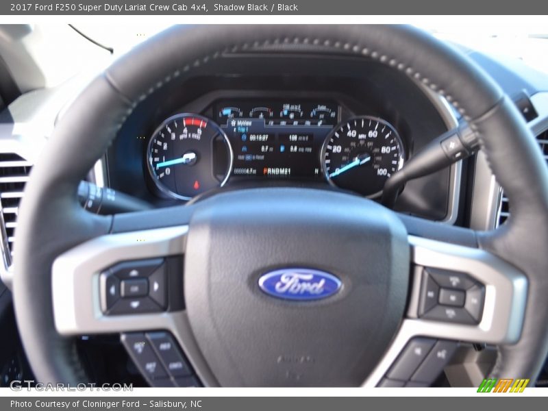 Shadow Black / Black 2017 Ford F250 Super Duty Lariat Crew Cab 4x4