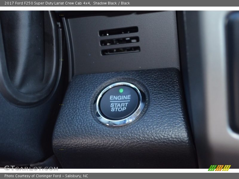 Shadow Black / Black 2017 Ford F250 Super Duty Lariat Crew Cab 4x4
