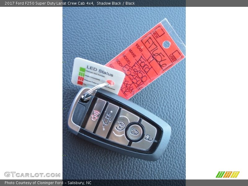 Shadow Black / Black 2017 Ford F250 Super Duty Lariat Crew Cab 4x4