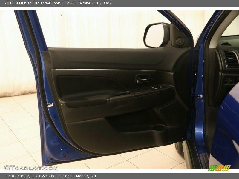 Octane Blue / Black 2015 Mitsubishi Outlander Sport SE AWC
