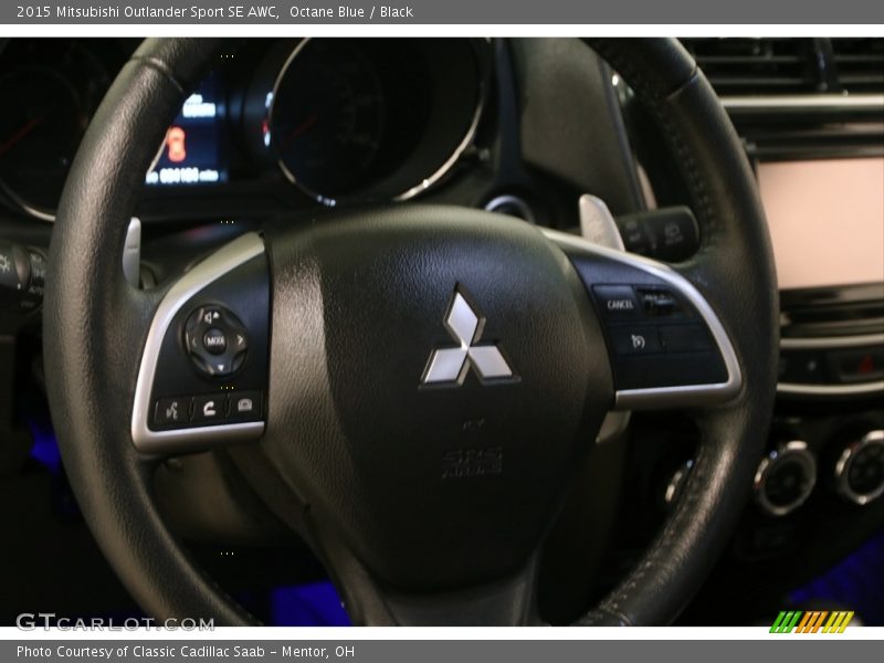 Octane Blue / Black 2015 Mitsubishi Outlander Sport SE AWC