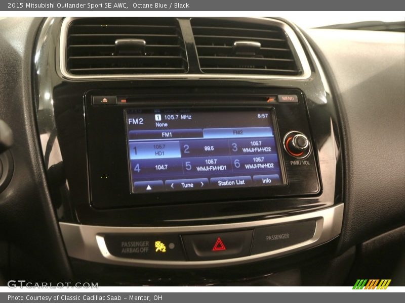Octane Blue / Black 2015 Mitsubishi Outlander Sport SE AWC