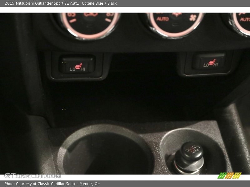 Octane Blue / Black 2015 Mitsubishi Outlander Sport SE AWC