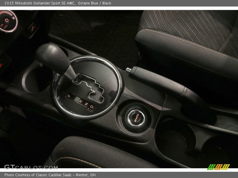 Octane Blue / Black 2015 Mitsubishi Outlander Sport SE AWC