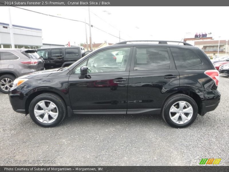 Crystal Black Silica / Black 2014 Subaru Forester 2.5i Premium