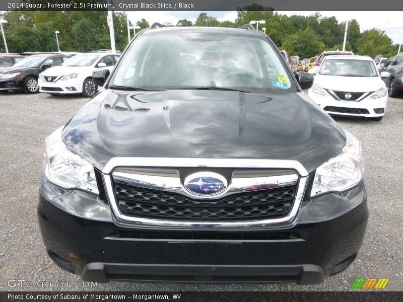 Crystal Black Silica / Black 2014 Subaru Forester 2.5i Premium