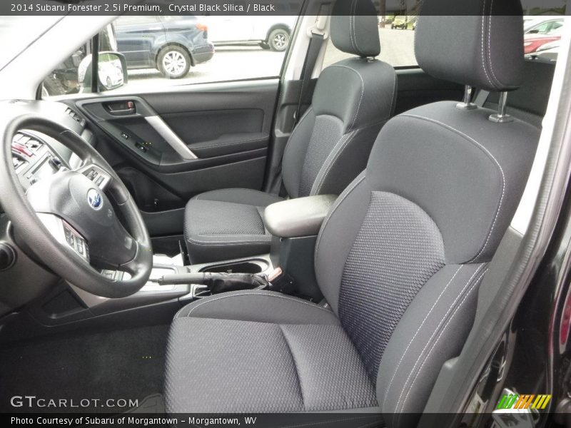 Crystal Black Silica / Black 2014 Subaru Forester 2.5i Premium