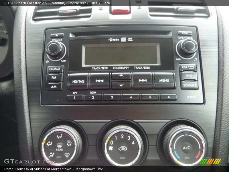 Crystal Black Silica / Black 2014 Subaru Forester 2.5i Premium