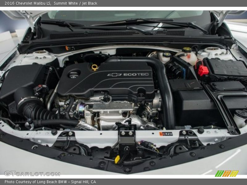 Summit White / Jet Black 2016 Chevrolet Malibu LS