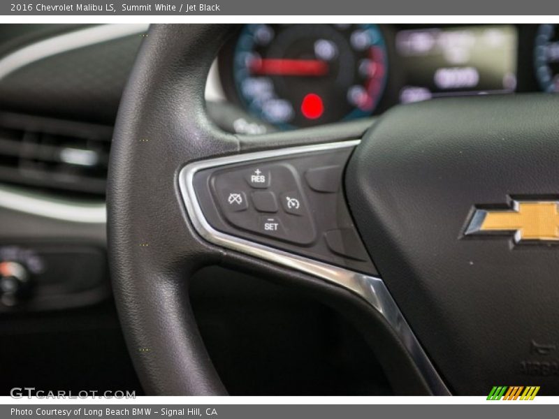 Summit White / Jet Black 2016 Chevrolet Malibu LS