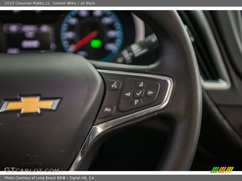 Summit White / Jet Black 2016 Chevrolet Malibu LS