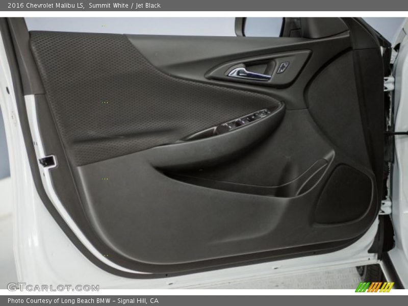 Summit White / Jet Black 2016 Chevrolet Malibu LS