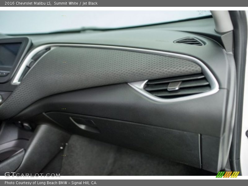 Summit White / Jet Black 2016 Chevrolet Malibu LS