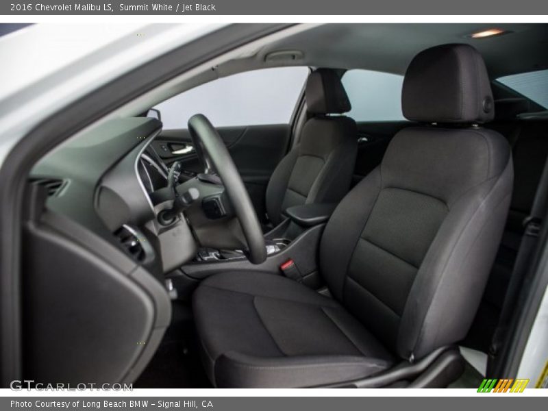 Summit White / Jet Black 2016 Chevrolet Malibu LS