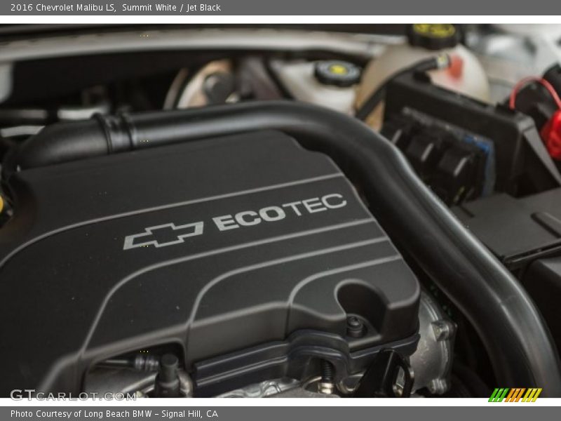 Summit White / Jet Black 2016 Chevrolet Malibu LS