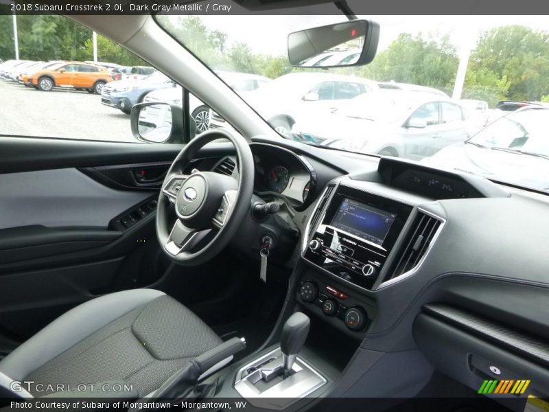 Dark Gray Metallic / Gray 2018 Subaru Crosstrek 2.0i