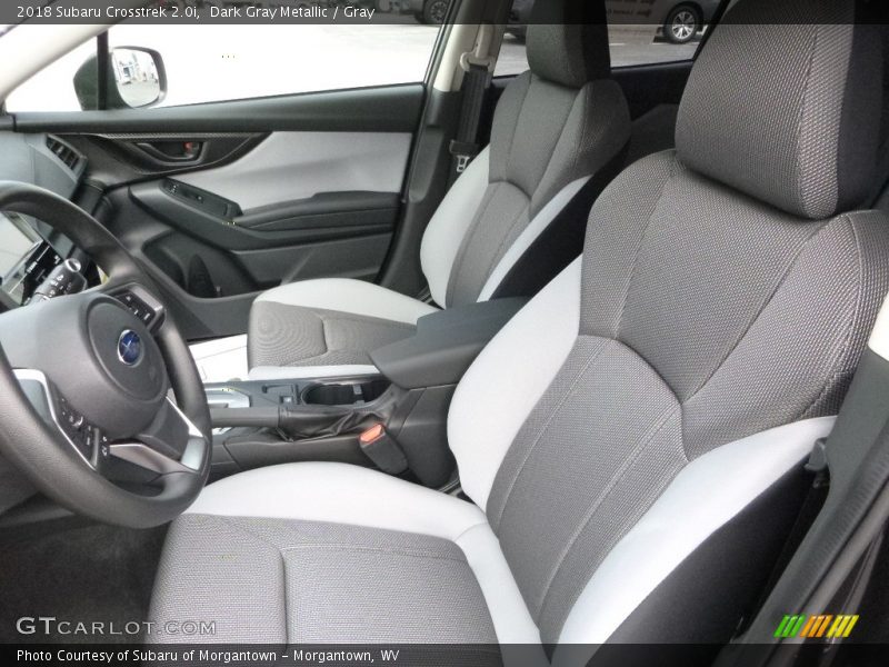 Dark Gray Metallic / Gray 2018 Subaru Crosstrek 2.0i