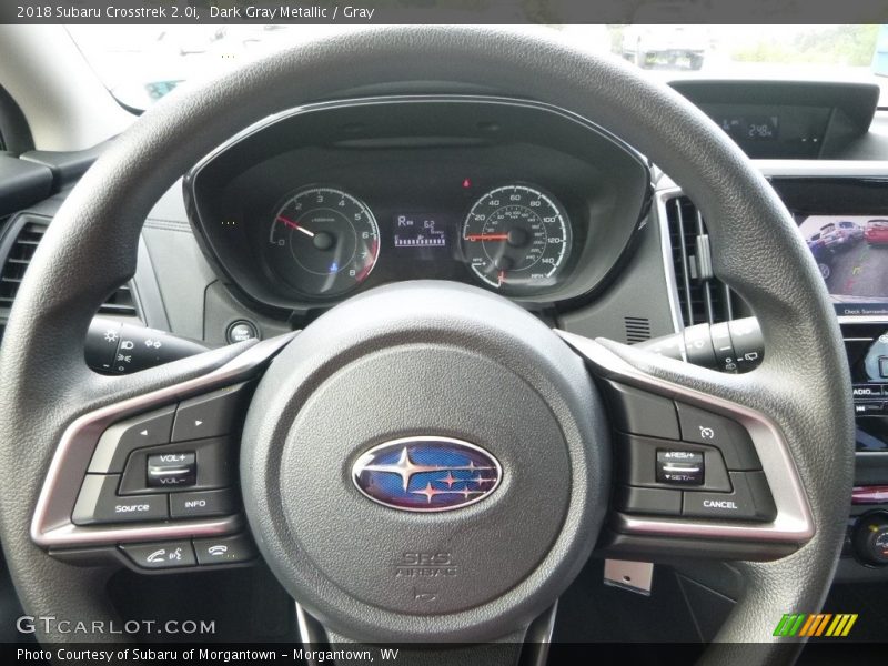 Dark Gray Metallic / Gray 2018 Subaru Crosstrek 2.0i