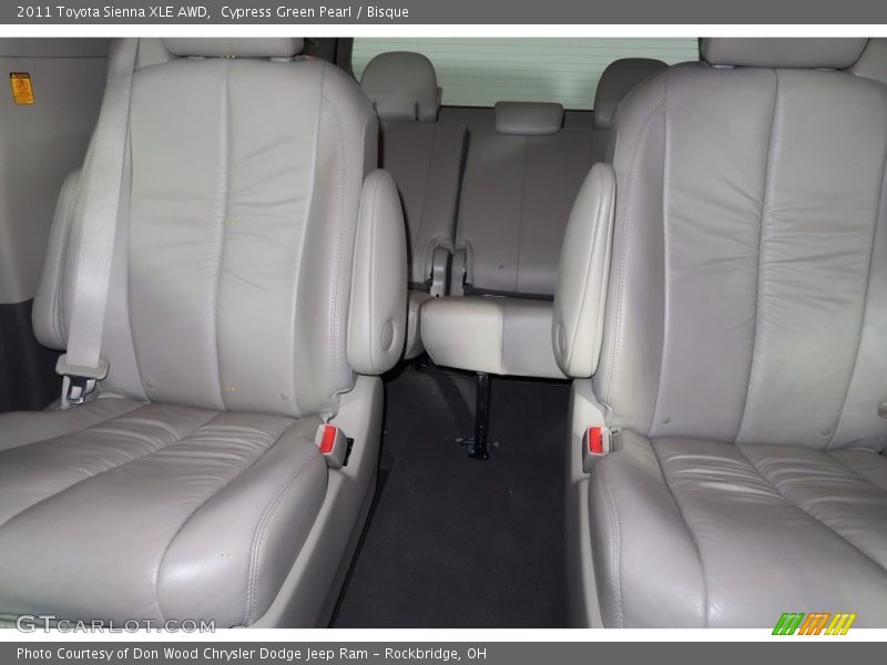 Cypress Green Pearl / Bisque 2011 Toyota Sienna XLE AWD