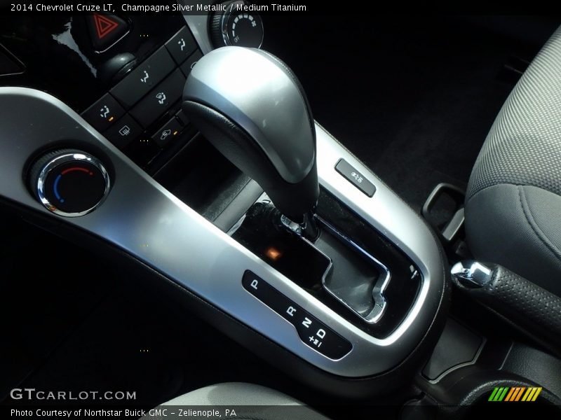 Champagne Silver Metallic / Medium Titanium 2014 Chevrolet Cruze LT