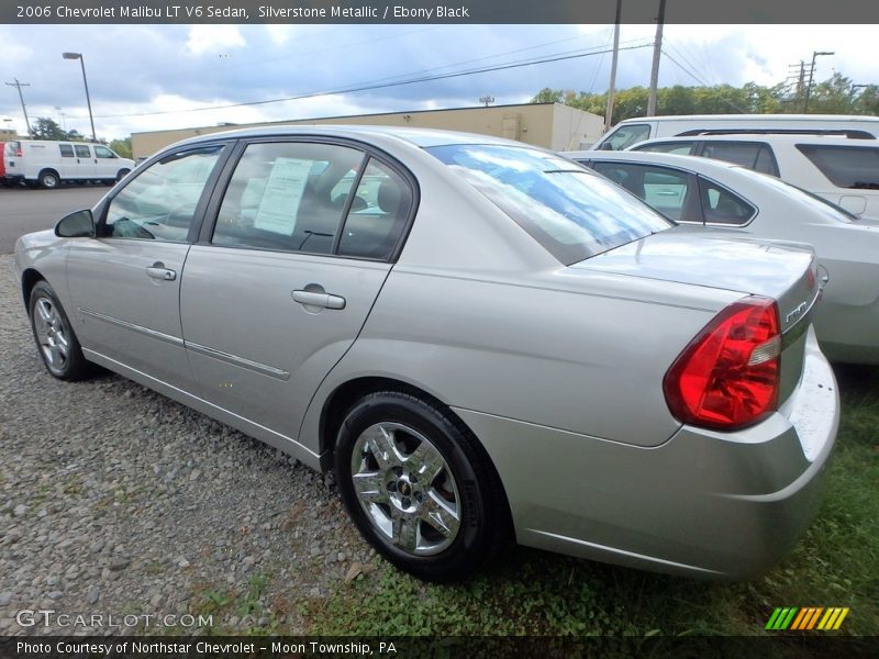 Silverstone Metallic / Ebony Black 2006 Chevrolet Malibu LT V6 Sedan