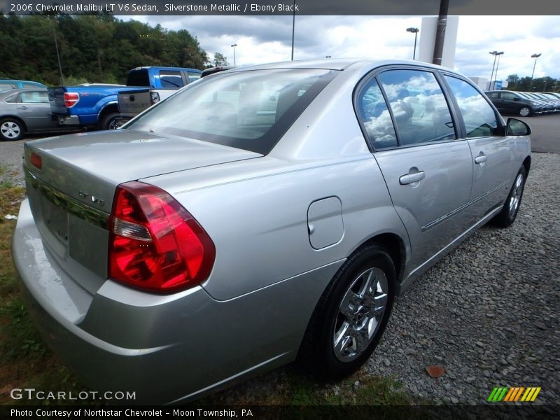 Silverstone Metallic / Ebony Black 2006 Chevrolet Malibu LT V6 Sedan