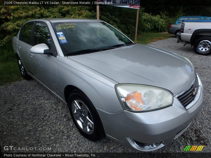 Silverstone Metallic / Ebony Black 2006 Chevrolet Malibu LT V6 Sedan