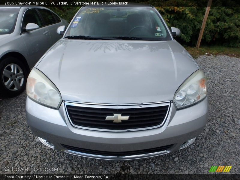 Silverstone Metallic / Ebony Black 2006 Chevrolet Malibu LT V6 Sedan